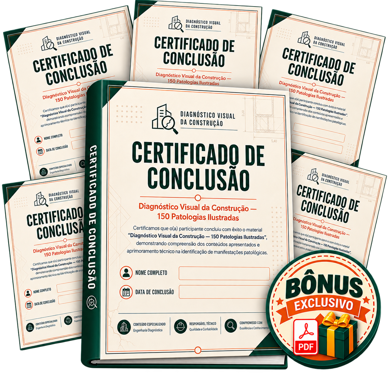 Mockup do Certificado de Conclusão