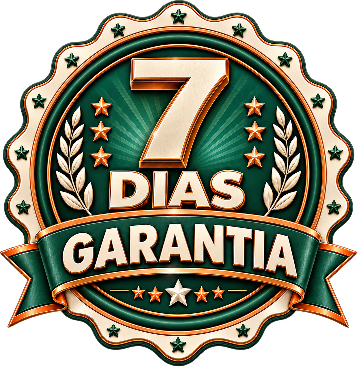 Selo de Garantia Incondicional de 7 Dias