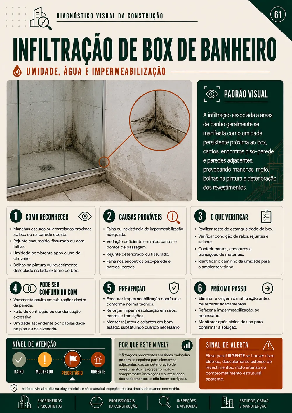 Prévia 1 de Diagnóstico Visual da Construção — 150 Patologias Ilustradas